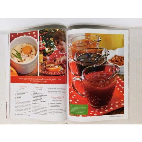 Phyllis Hoffman Celebrate Christmas 2010 Cookbook Party Ideas Trade PB - Picture 4 of 4